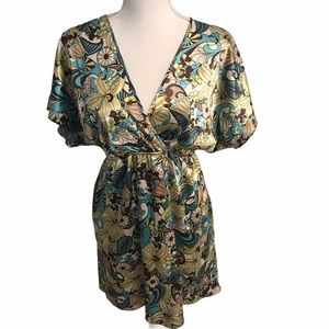 Ingredients Boho 70’s Midi Dress Sz L